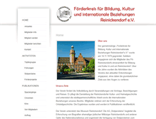 Tablet Screenshot of fk-reinickendorf.de